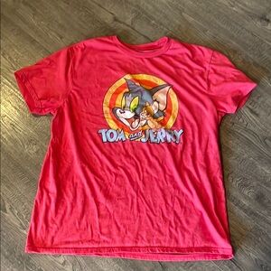 Tom and Jerry Red T-Shirt